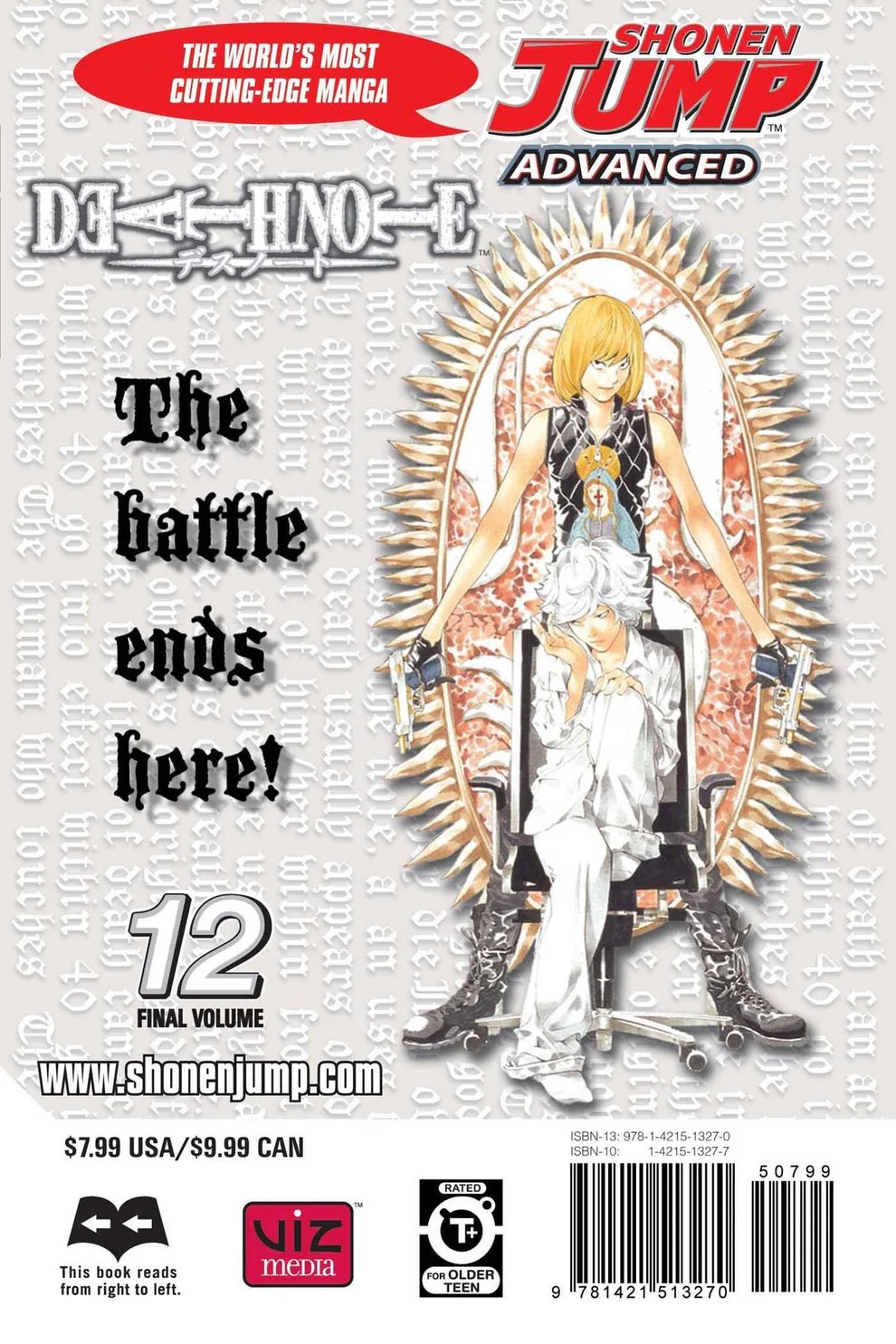 Death Note Manga Volume 12