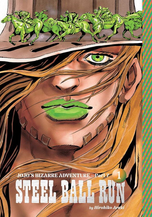 JoJo's Bizarre Adventure Part 7: Steel Ball Run Manga Volume 1 (Hardcover)