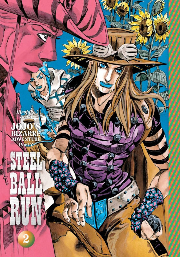 JoJo's Bizarre Adventure Part 7: Steel Ball Run Manga Volume 2 (Hardcover)