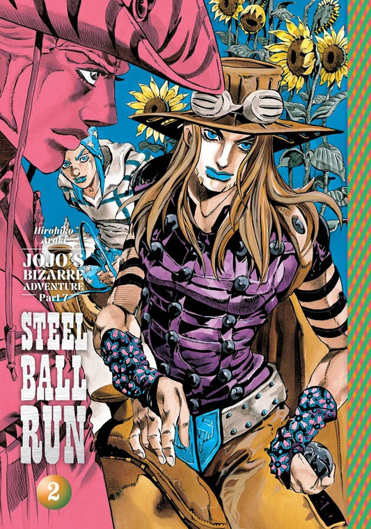 JoJo's Bizarre Adventure Part 7: Steel Ball Run Manga Volume 2 (Hardcover)