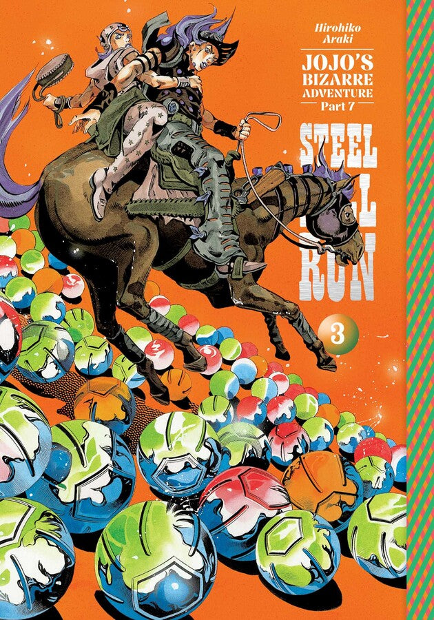 JoJo's Bizarre Adventure Part 7: Steel Ball Run Manga Volume 3 (Hardcover)