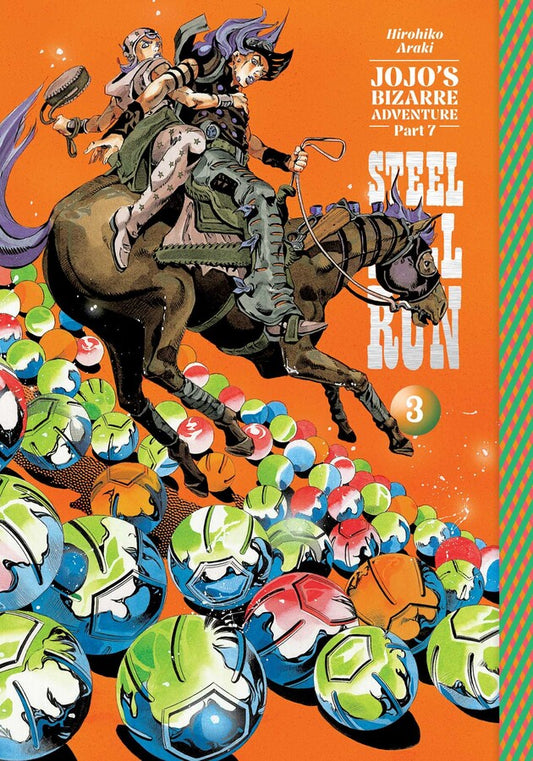 JoJo's Bizarre Adventure Part 7: Steel Ball Run Manga Volume 3 (Hardcover)