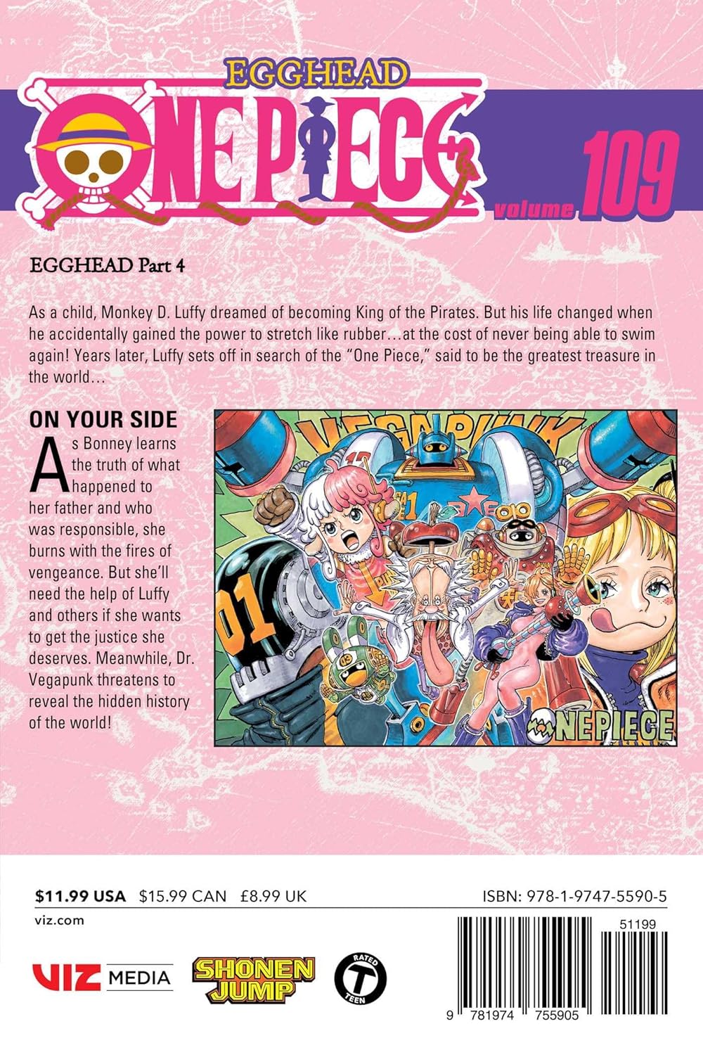 One Piece Manga Volume 109