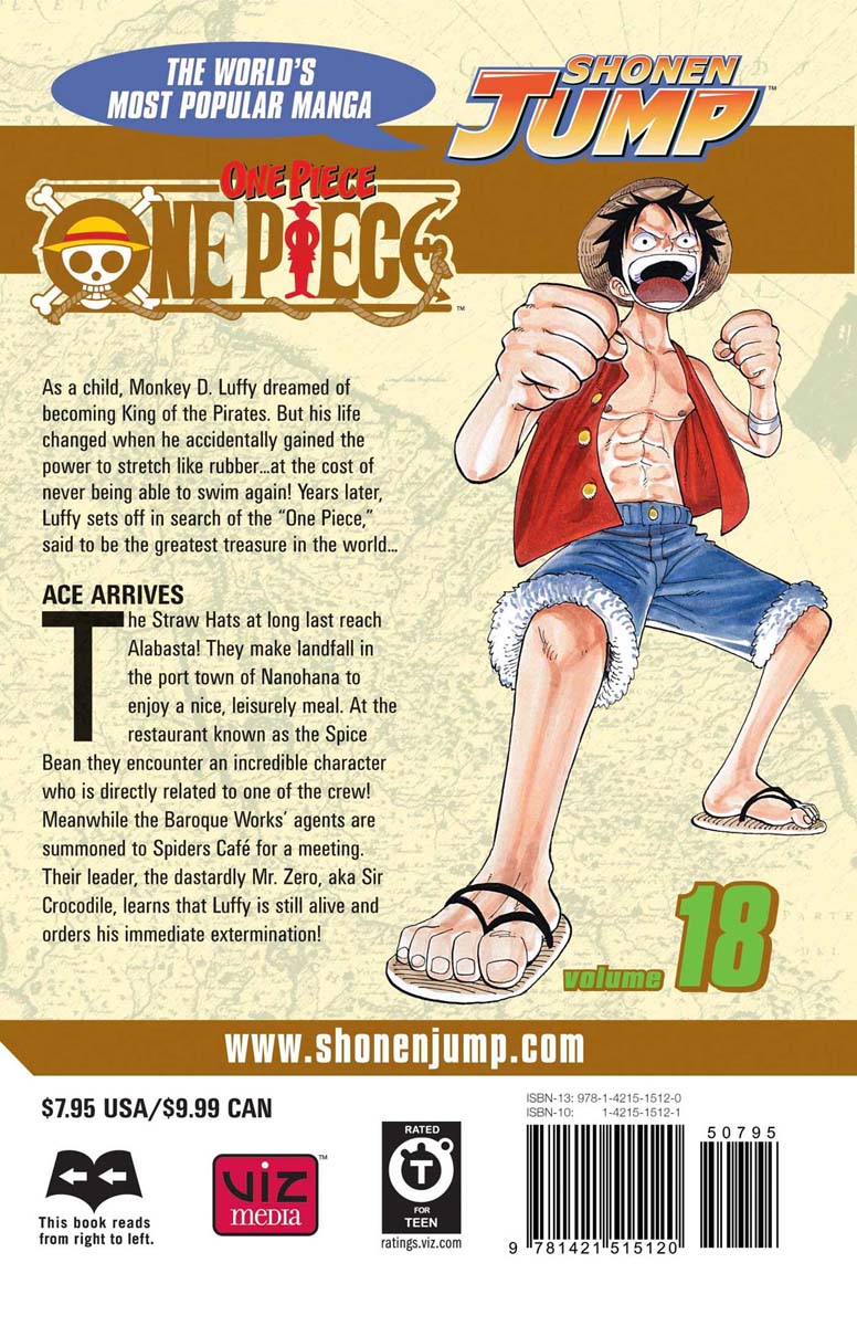 One Piece Manga Volume 18