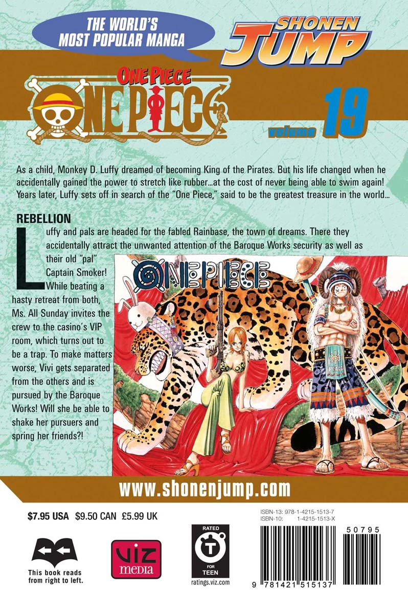 One Piece Manga Volume 19