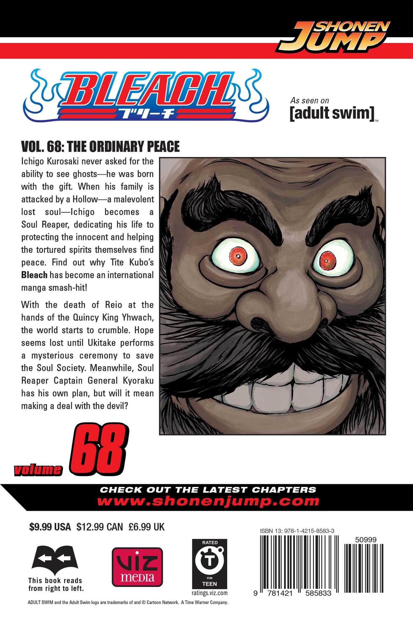 BLEACH Manga Volume 68