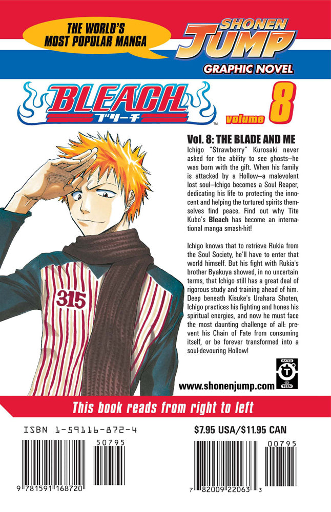 BLEACH Manga Volume 8