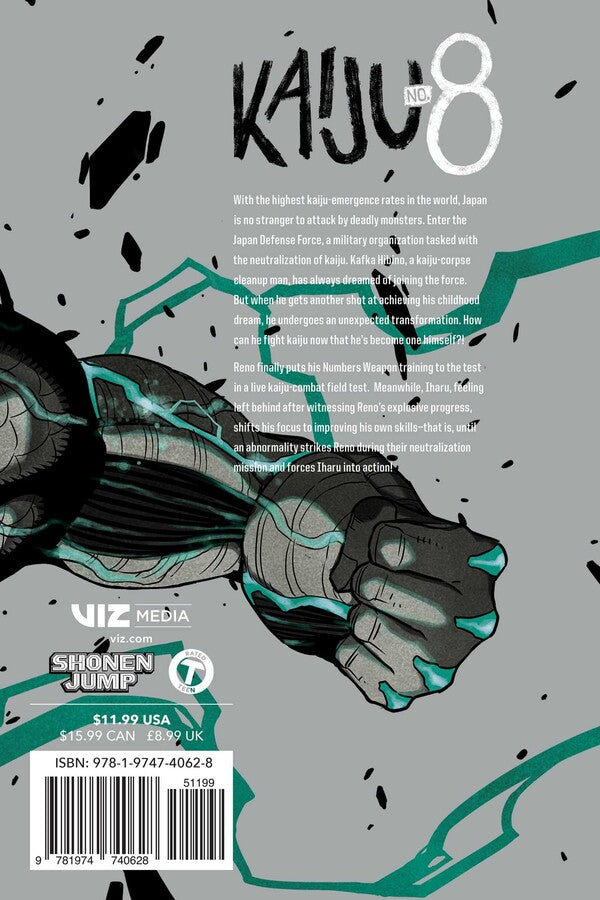 Kaiju No. 8 Manga Volumes 8