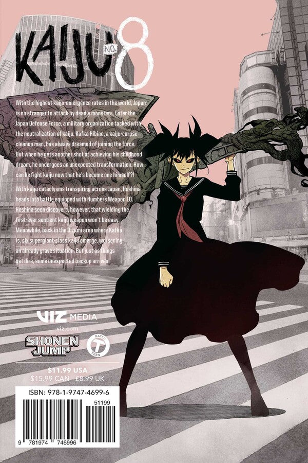 Kaiju No. 8 Manga Volumes 10