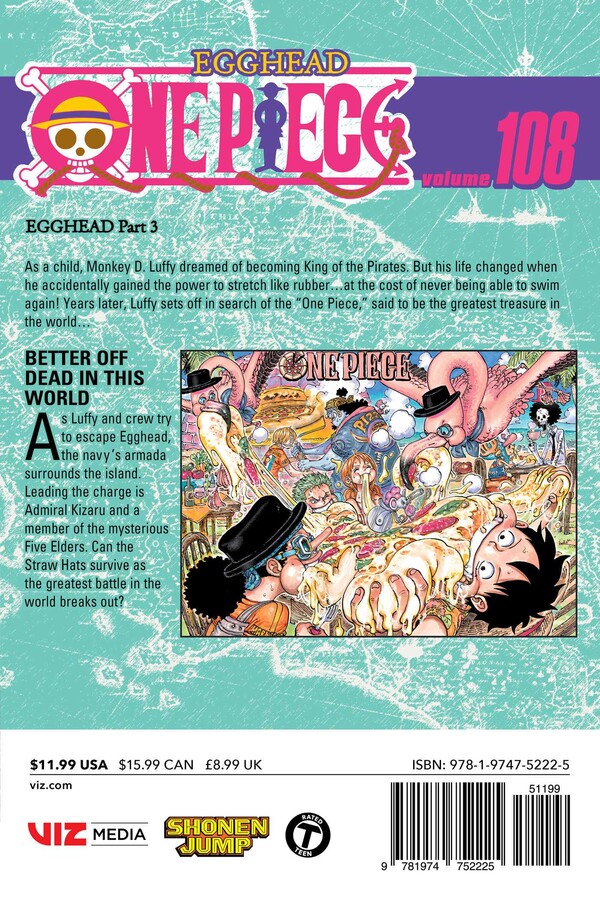 One Piece Manga Volume 108