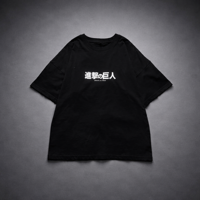 Attack On Titan – Inspired Unisex Drop shoulder Tee