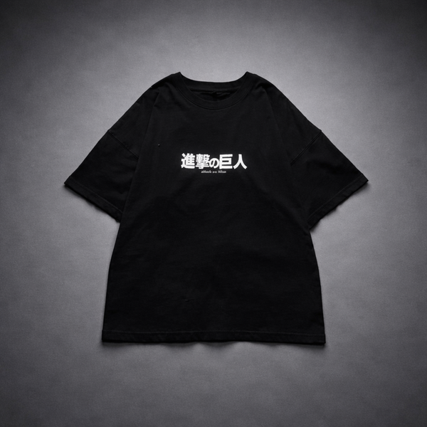 Attack On Titan – Inspired Unisex Drop shoulder Tee