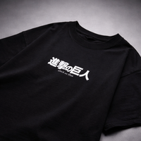 Attack On Titan – Inspired Unisex Drop shoulder Tee