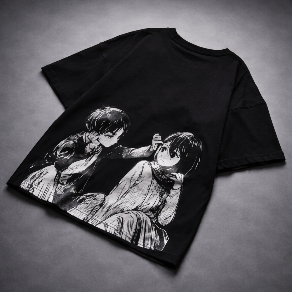 Attack On Titan – Inspired Unisex Drop shoulder Tee