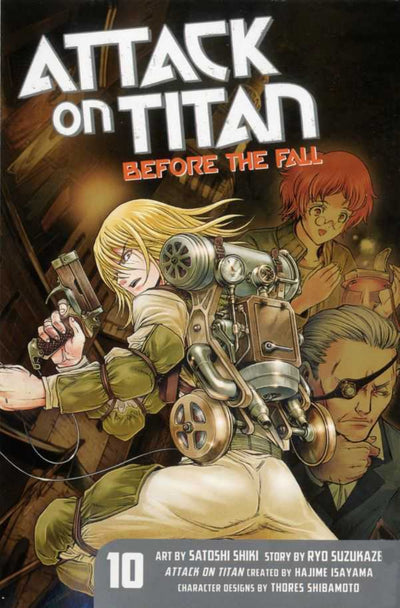 Attack on Titan: Before the Fall Manga Volume 10