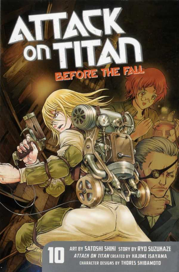 Attack on Titan: Before the Fall Manga Volume 10