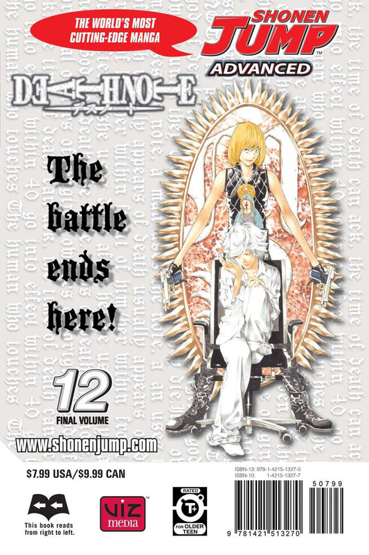 Death Note Manga Volume 12