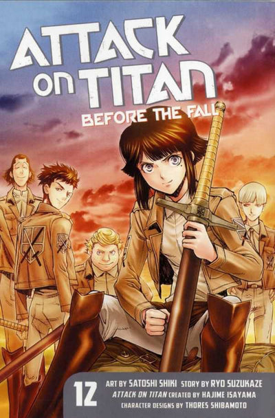 Attack on Titan: Before the Fall Manga Volume 12