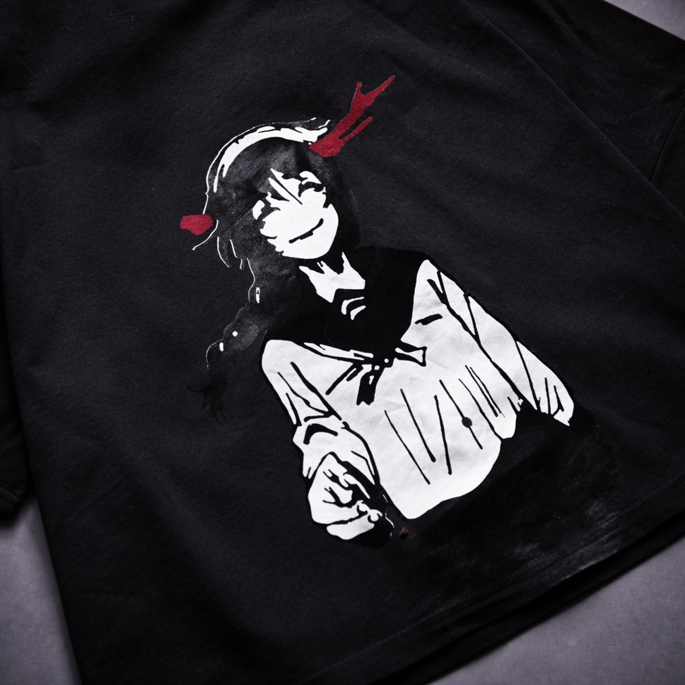 Toji and Riko – Inspired Unisex Drop shoulder Tee