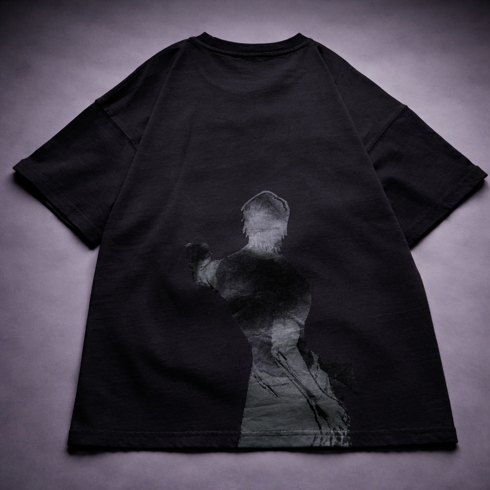 Toji and Riko – Inspired Unisex Drop shoulder Tee