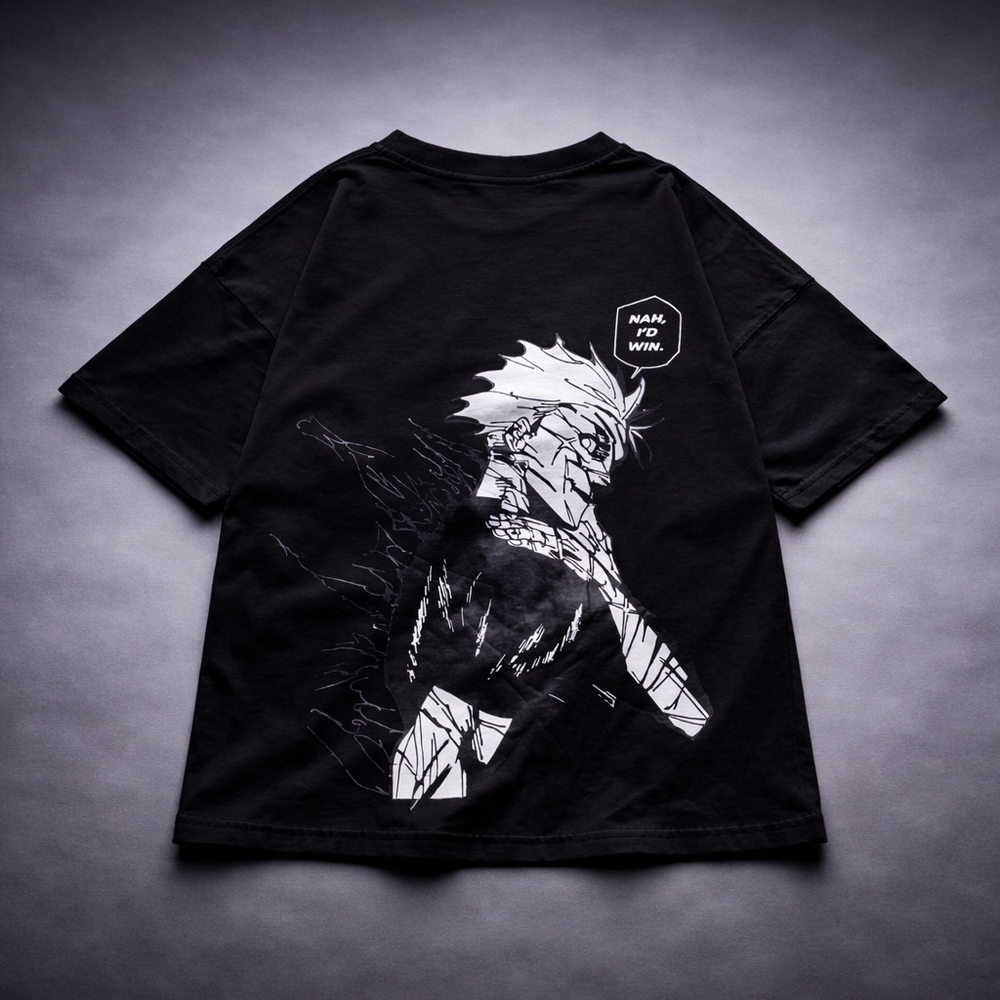 Satoru Gojo – Inspired Unisex Drop shoulder Tee