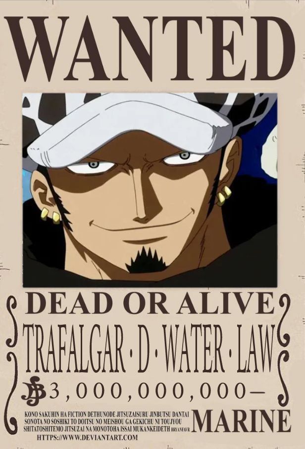 Wanted Posters Set 1 | One Piece