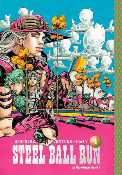 JoJo's Bizarre Adventure Part 7: Steel Ball Run Manga Volume 4 (PaperBack)