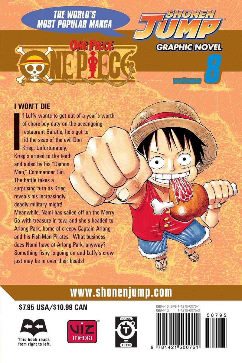 One Piece Manga Volume 8