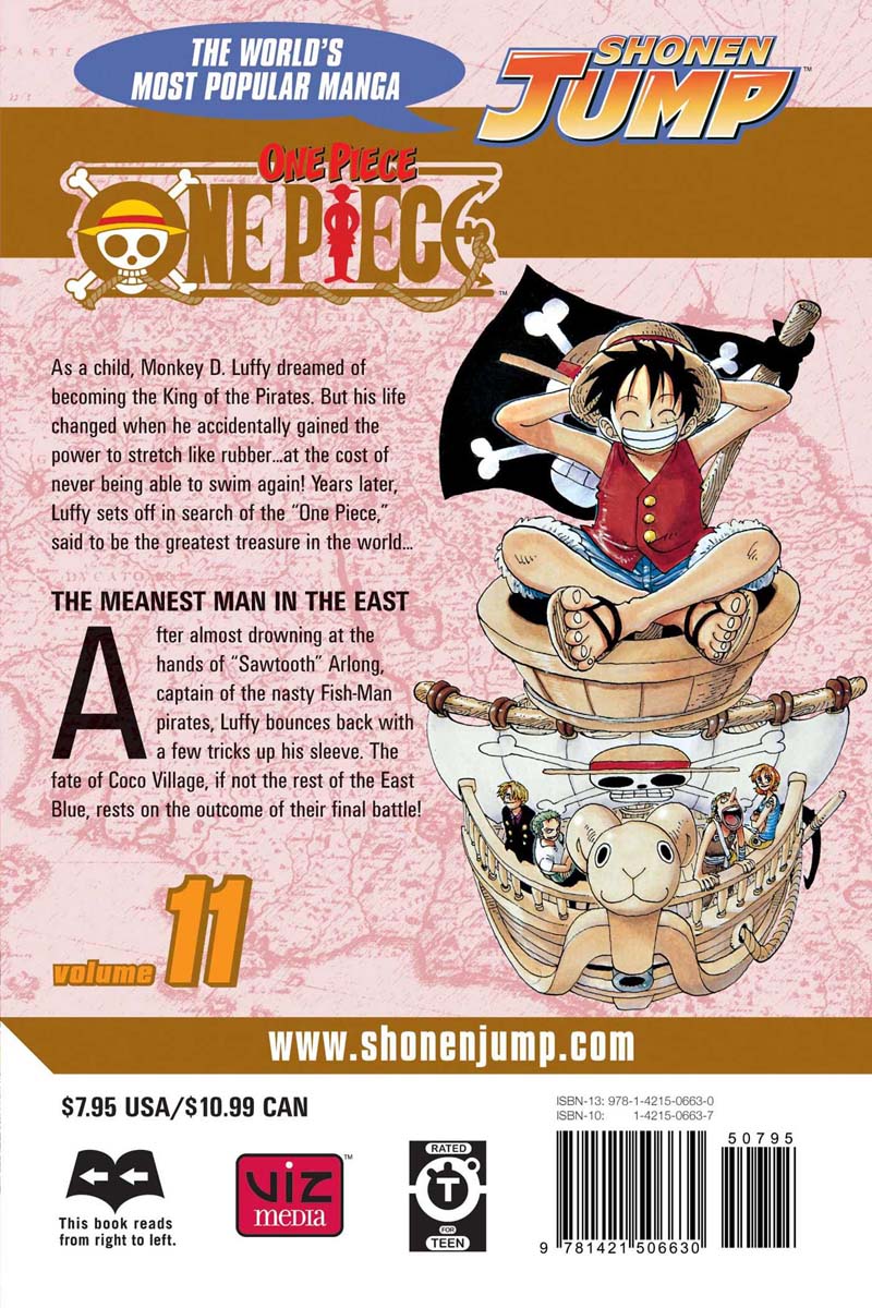 One Piece Manga Volume 11