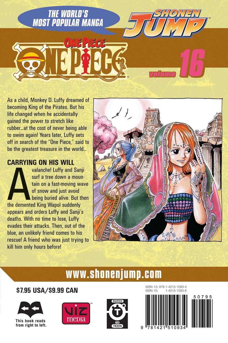 One Piece Manga Volume 16