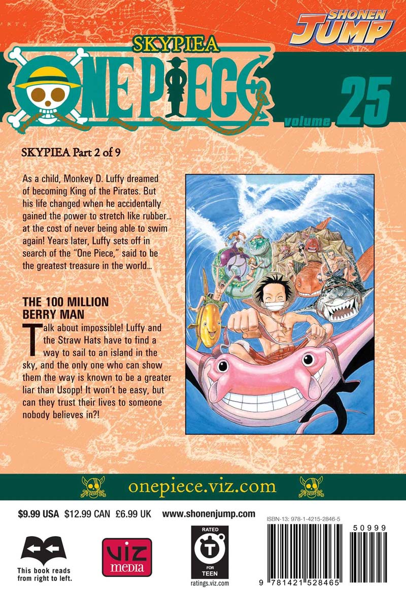 One Piece Manga Volume 25