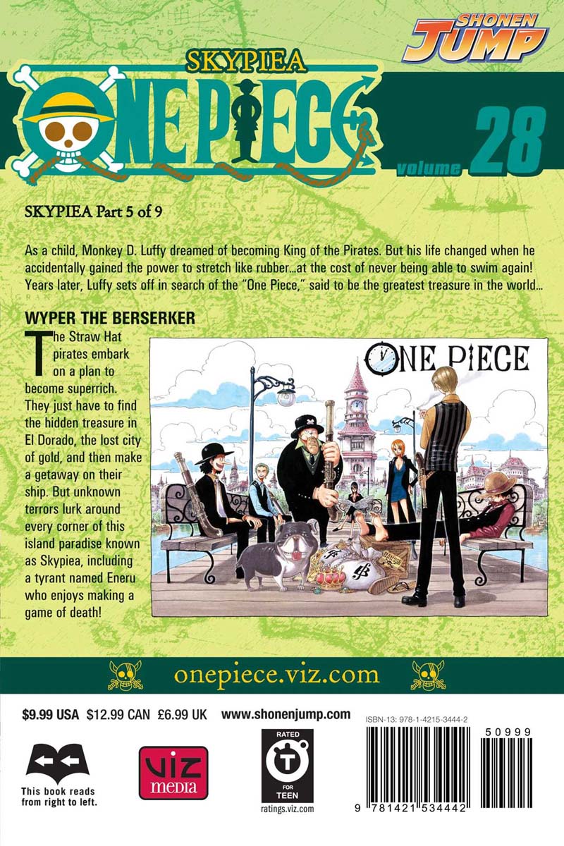 One Piece Manga Volume 28