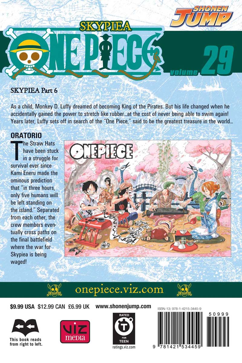 One Piece Manga Volume 29