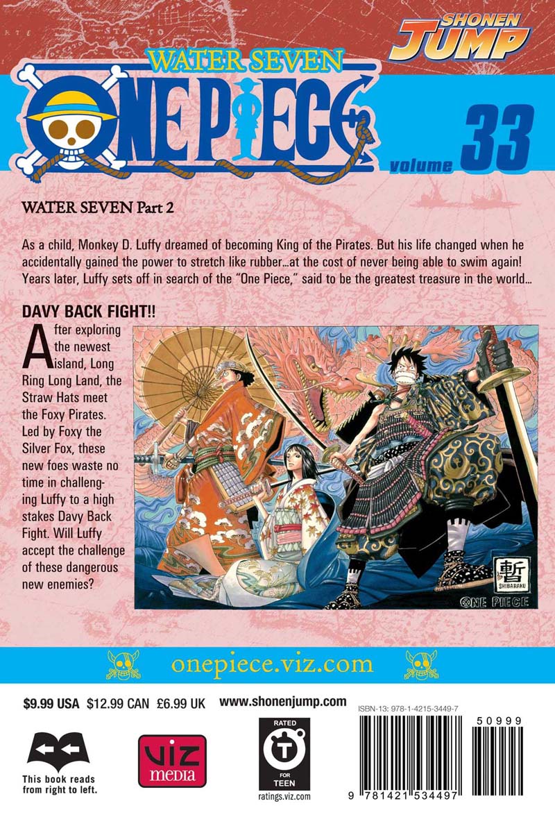 One Piece Manga Volume 33