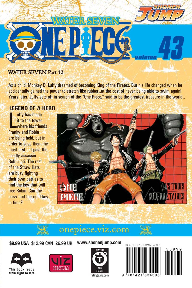 One Piece Manga Volume 43