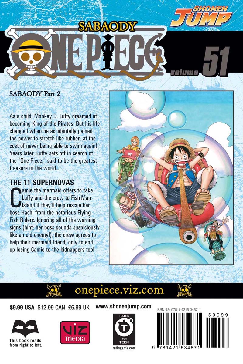 One Piece Manga Volume 51