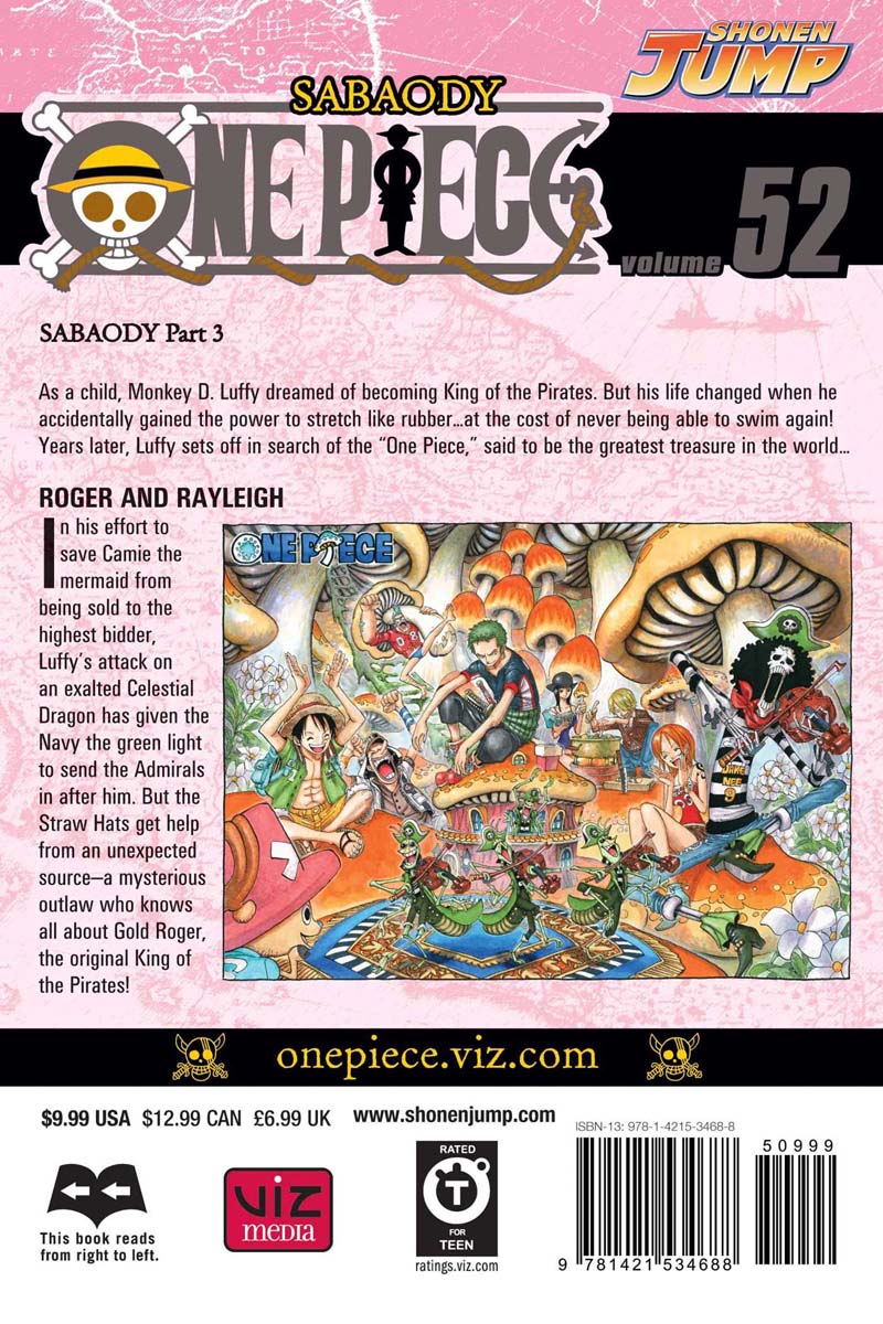 One Piece Manga Volume 52