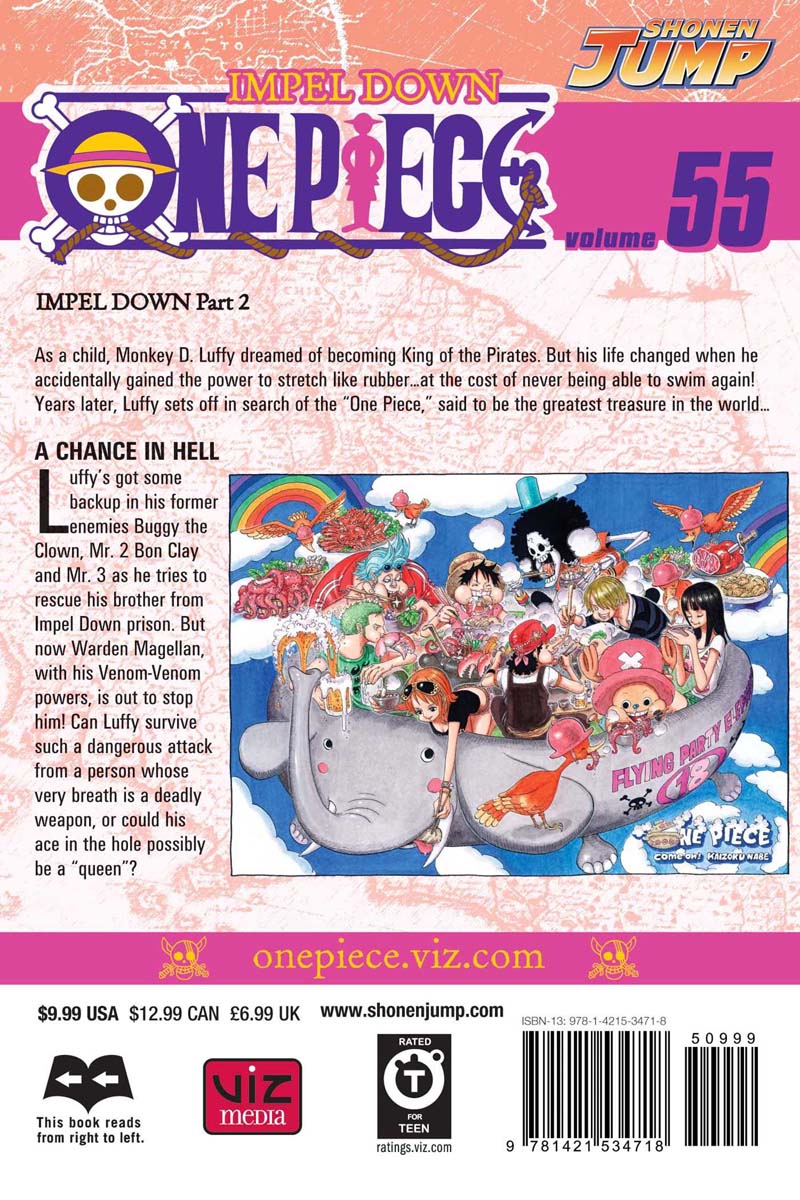 One Piece Manga Volume 55