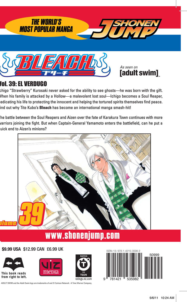 BLEACH Manga Volume 39