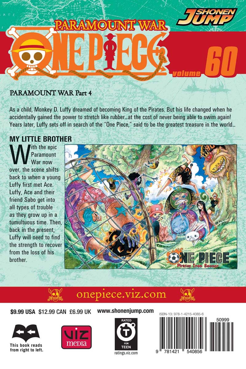 One Piece Manga Volume 60