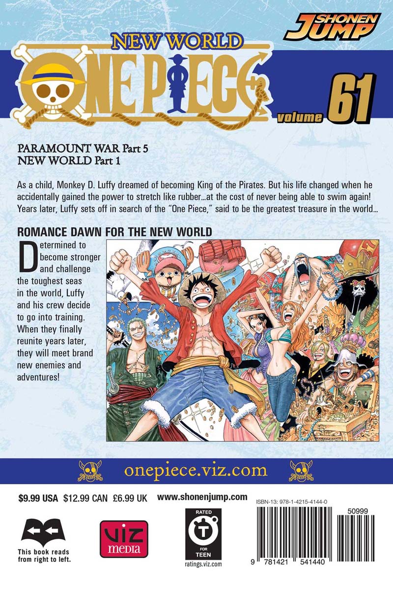 One Piece Manga Volume 61