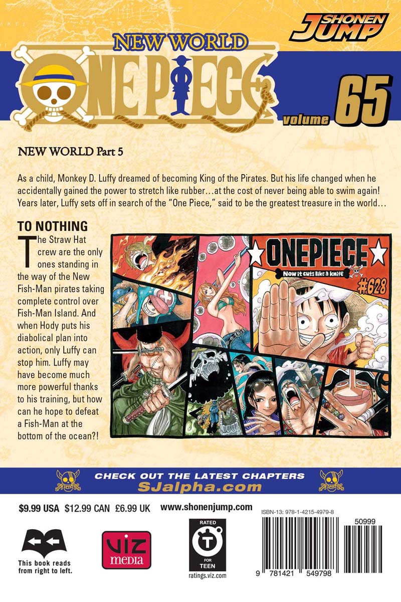 One Piece Manga Volume 65