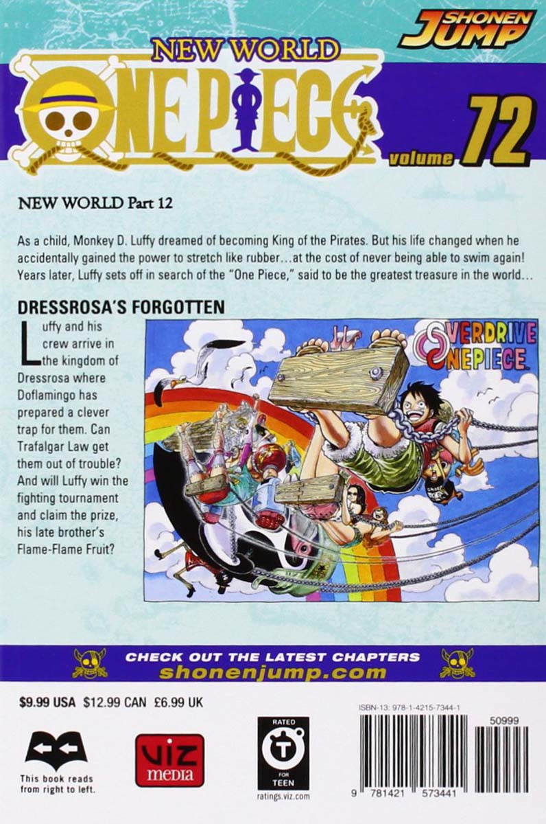 One Piece Manga Volume 72