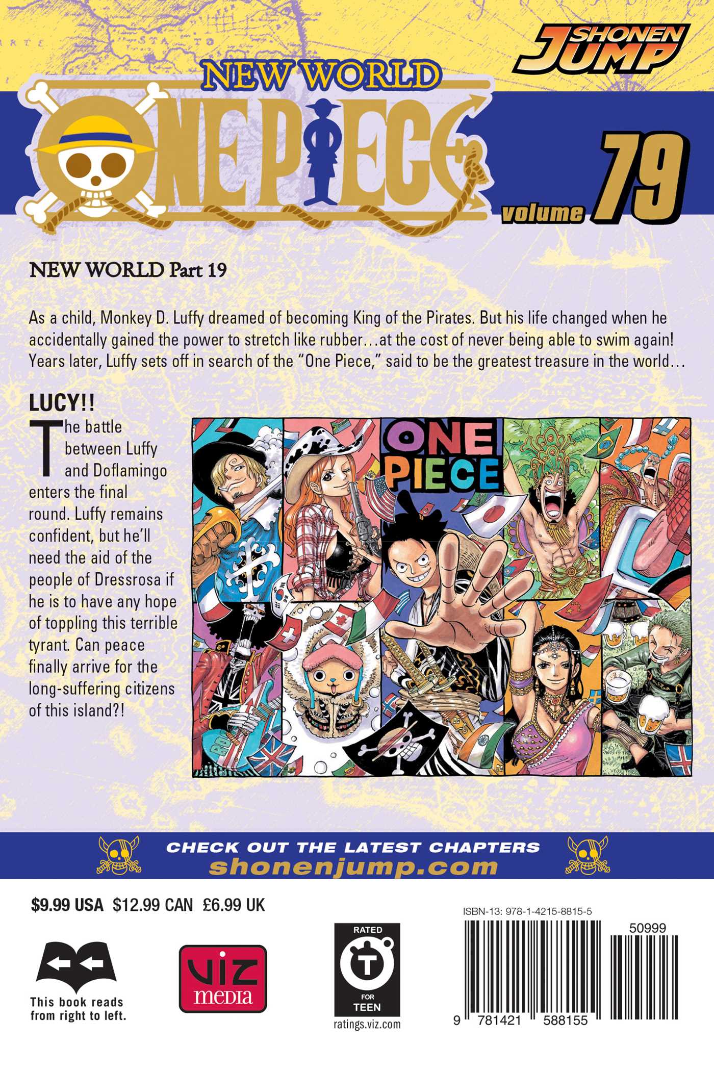 One Piece Manga Volume 79