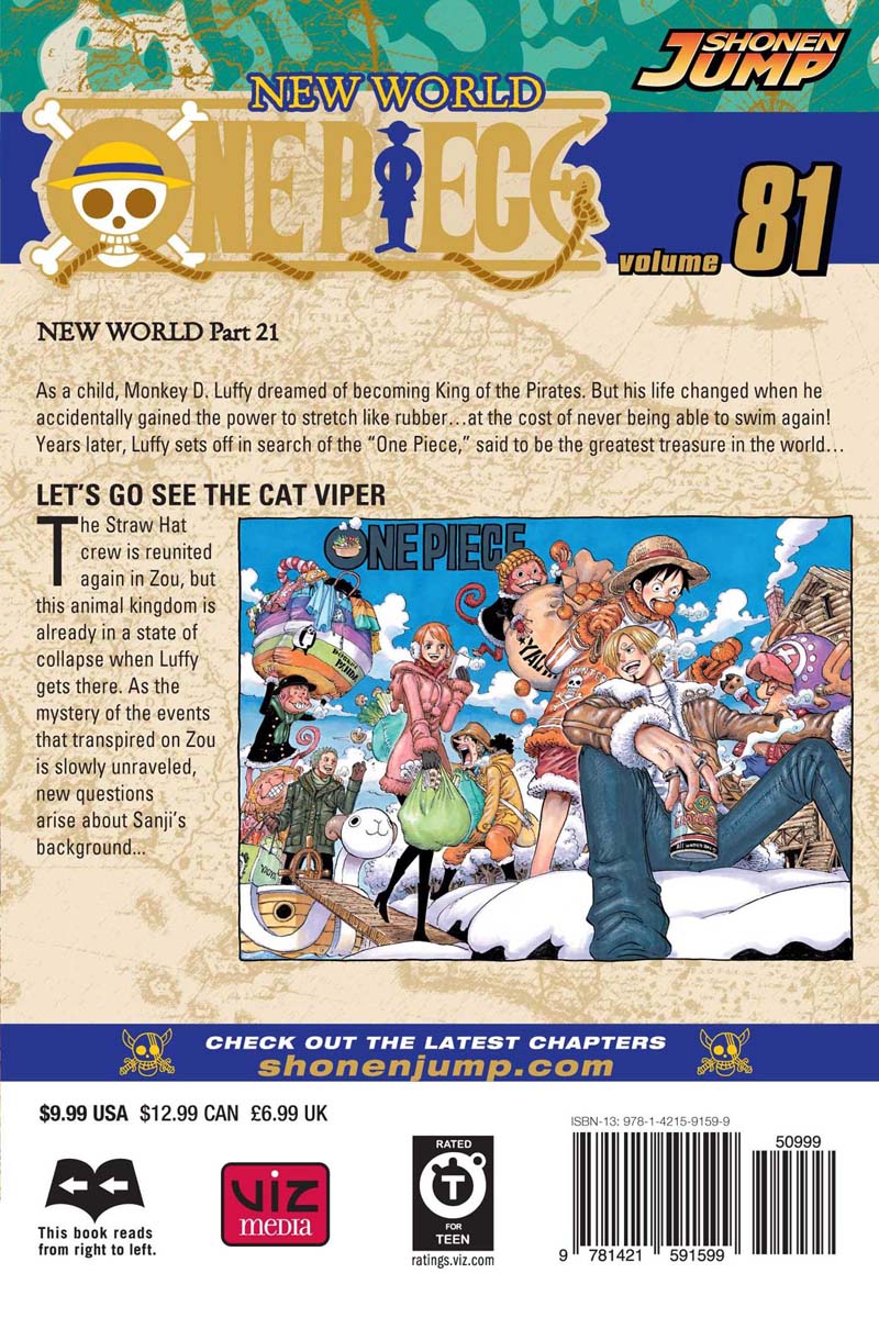 One Piece Manga Volume 81