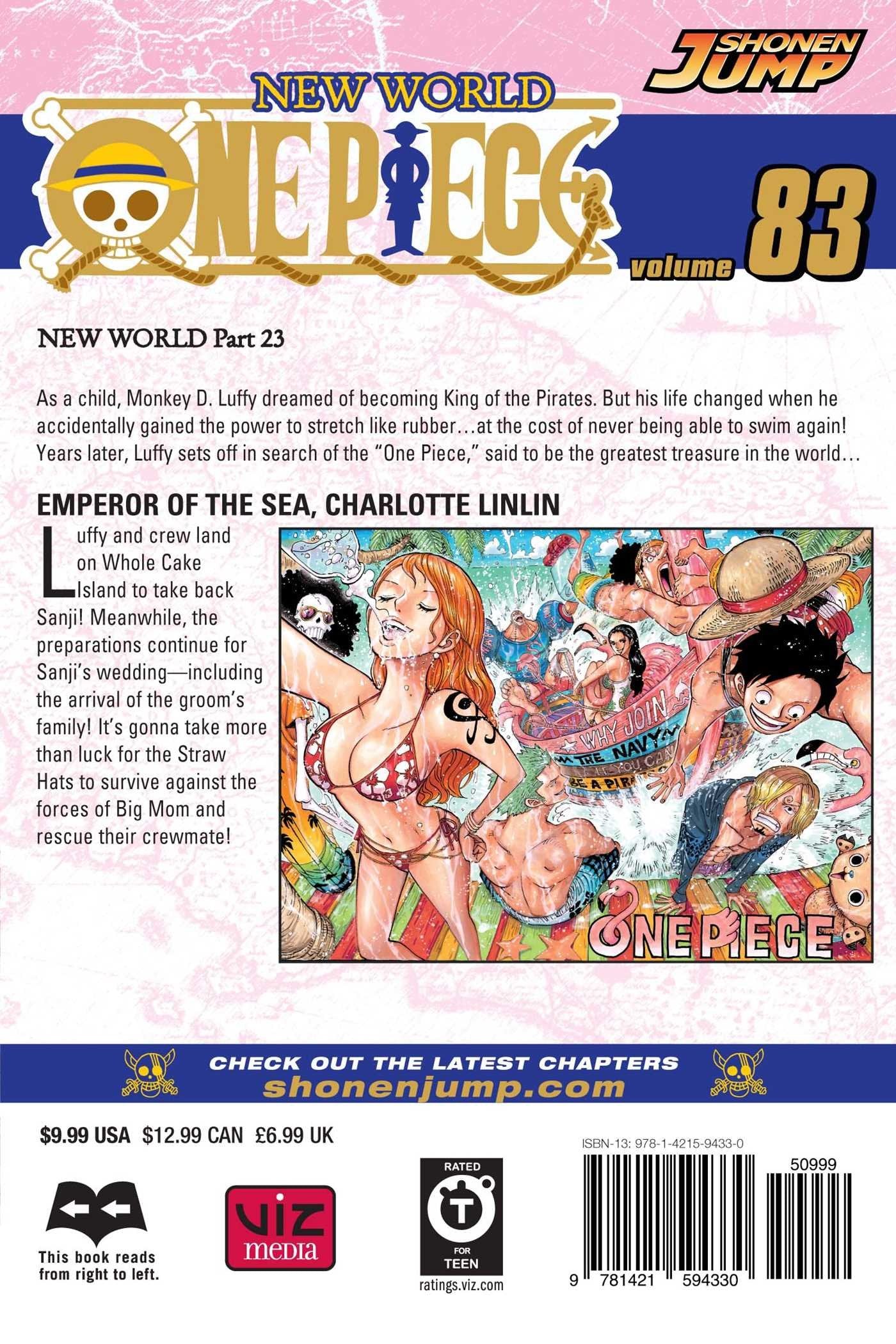 One Piece Manga Volume 83