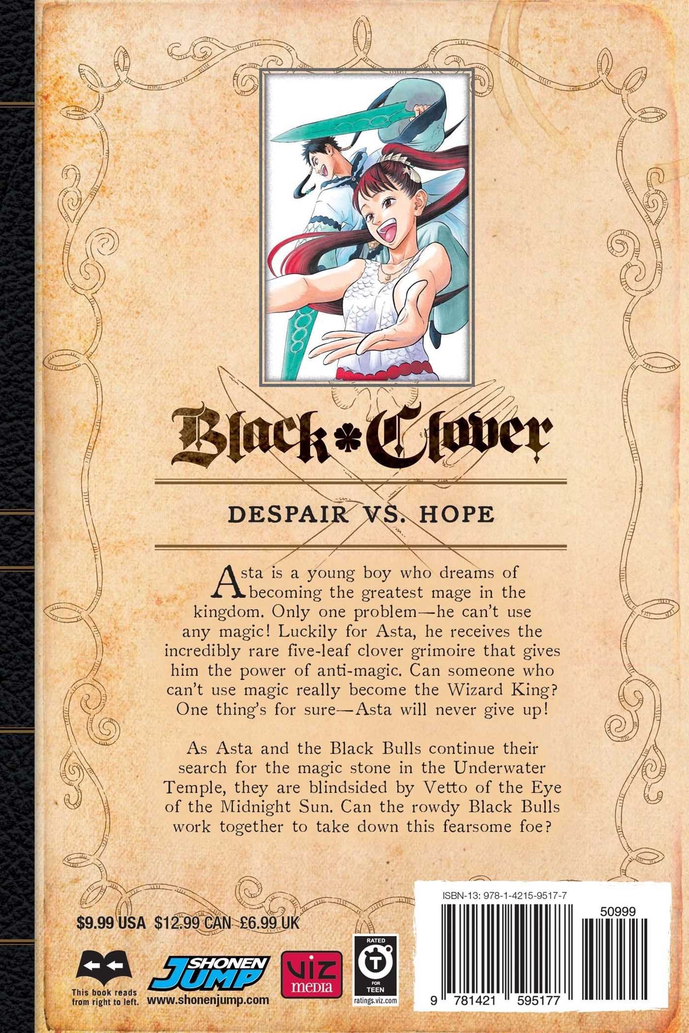 Black Clover Manga Volume 8