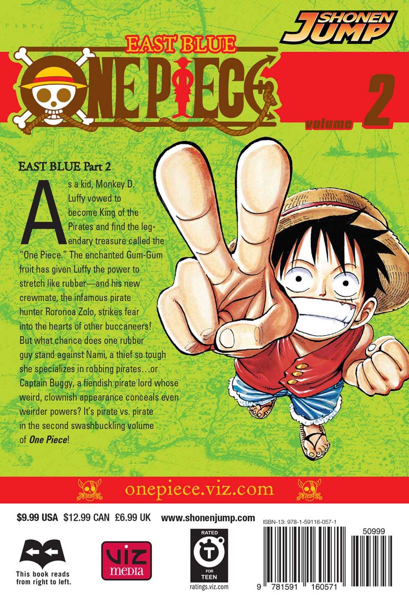 One Piece Manga Volume 2