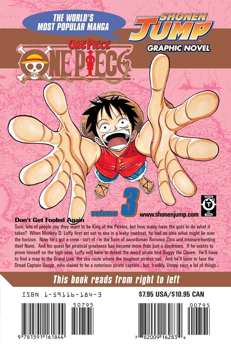 One Piece Manga Volume 3