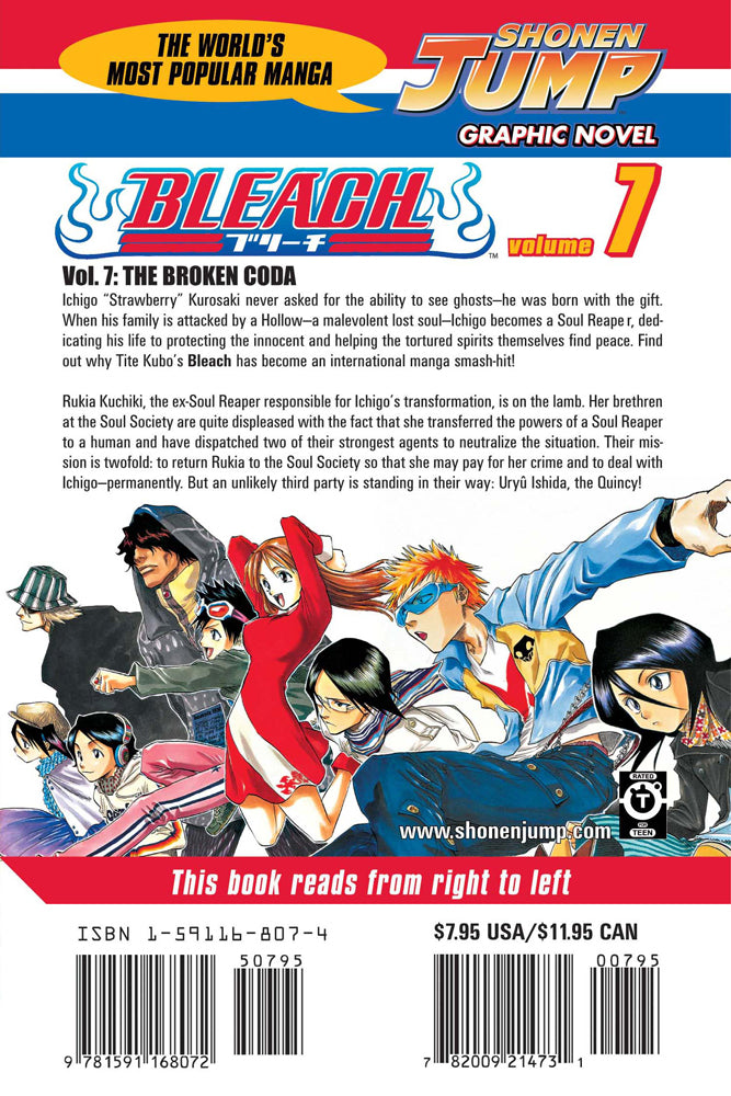 BLEACH Manga Volume 7